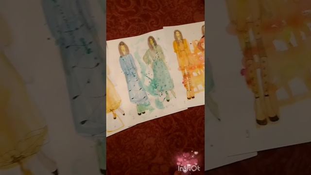 Коллекция одежды ( рисунки)🌺👗