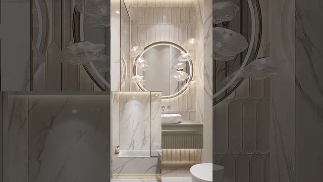 Идея стильного санузла 3 #грандия #мебельназаказ #мебельмосква #interiordesign #luxury #interior