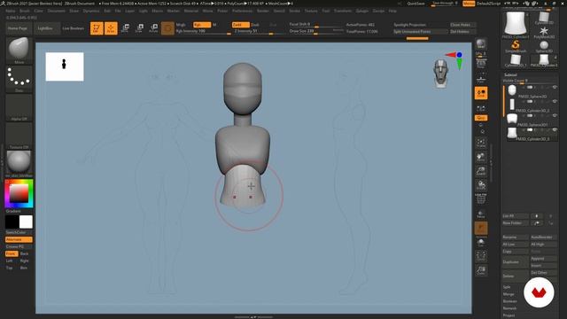 3-01_Creating a total body blocking 1
