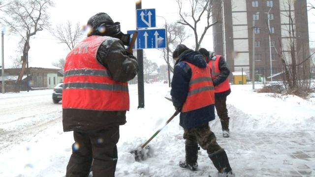 В Благовещенске поставлен почти вековой рекорд по выпавшему снегу