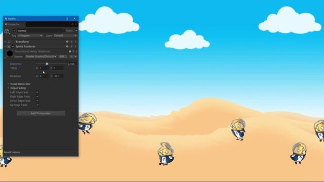 (Unity URP) Distortion 2D Shader