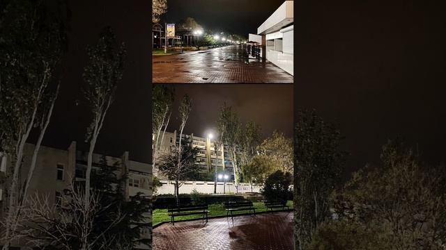 Осенняя, дождливая, вечерняя, уютная Феодосия.