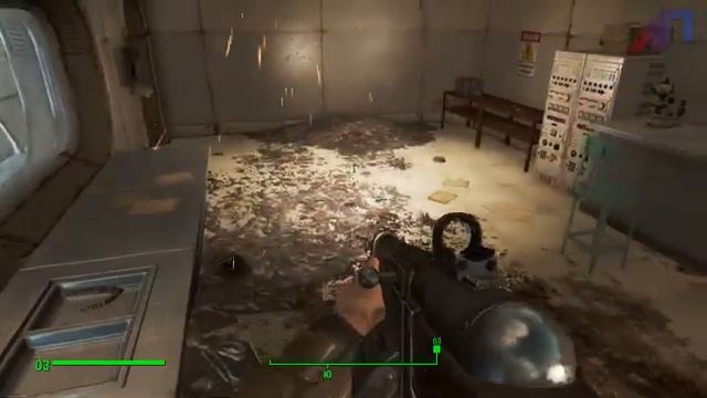 Fallout 4 Прохождение На 100% Часть 53 - Лаборатории _Кембридж Полимер_