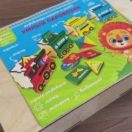 Сортер из дерева «Умный паровозик»(арт.1000767283)