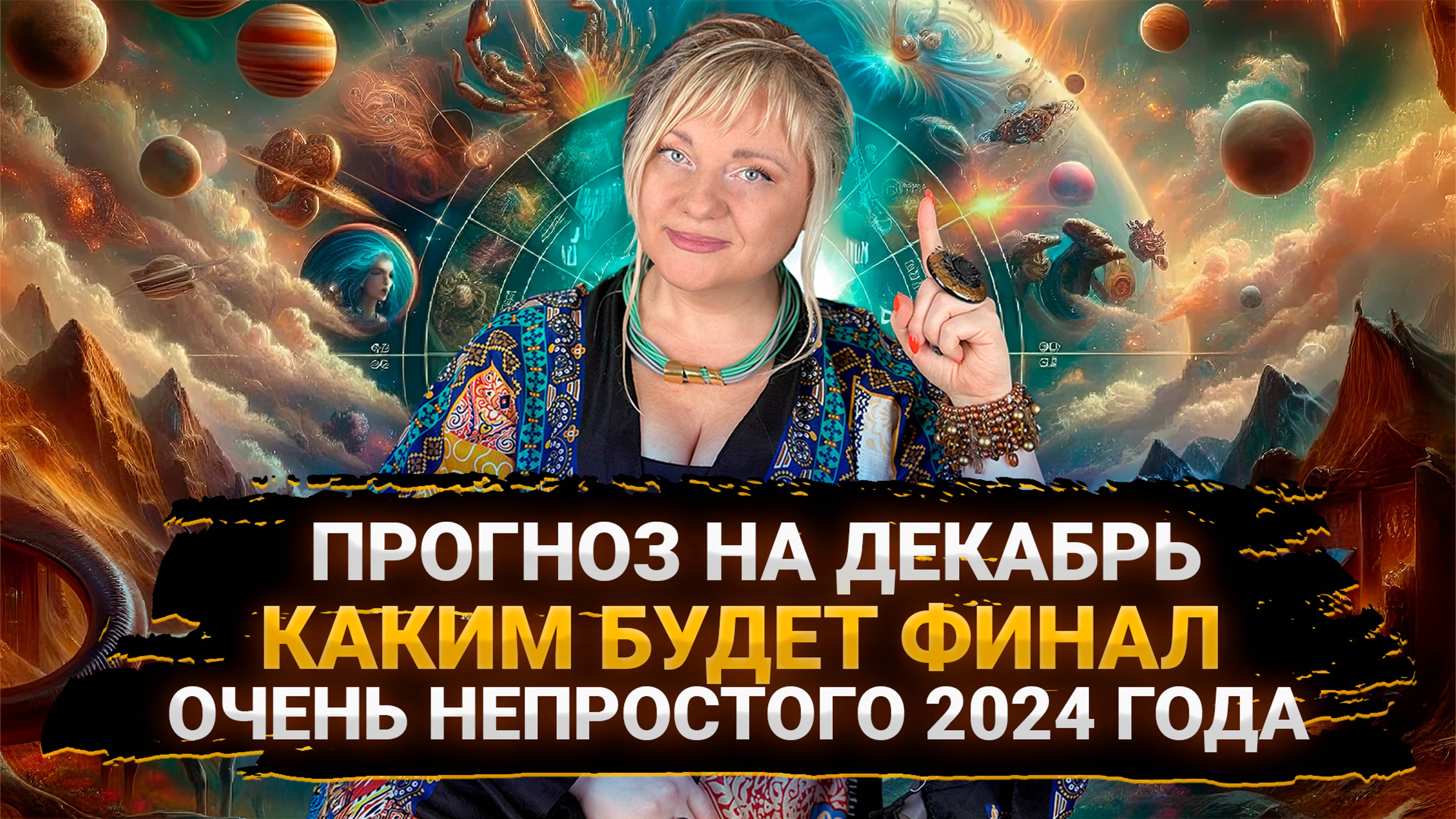 Прогноз на декабрь 2024 года I Опасные и удачны дни I Энергии месяца I Мара Боронина