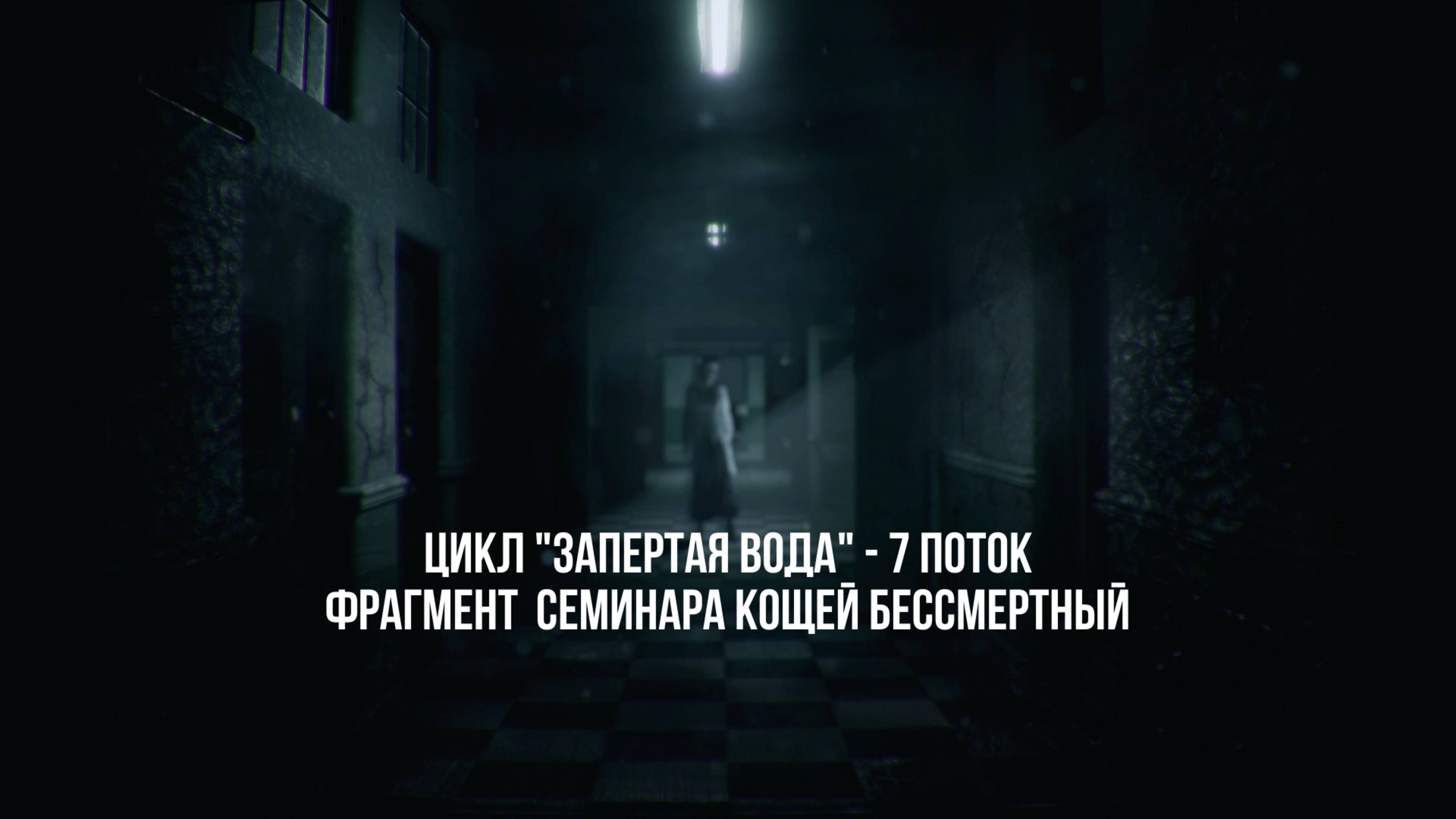 #ОльгаГуляева Цикл Запертая вода, 7 поток, фрагмент семинара Кащей бессмертный