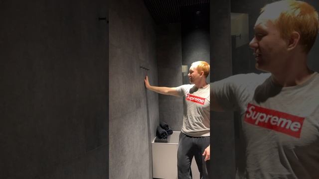 Современное решение для полотенцесушителя #полотенцесушитель #ЛИСсадизайн