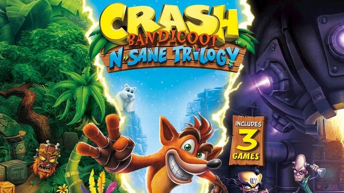 Crash Bandicoot N. Sane Trilogy Ps5 4K часть 3 ( crash bandicoot 3 ) gee wiz ( ну и дела виз )