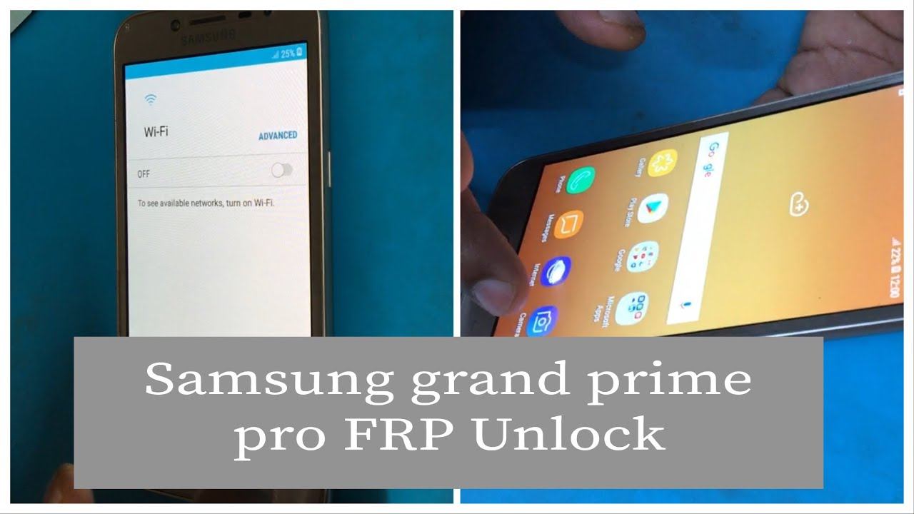 Samsung Grand Prime Pro (SM-J250F)FRP Lock Unlock | GSMAN ASHIQUE |