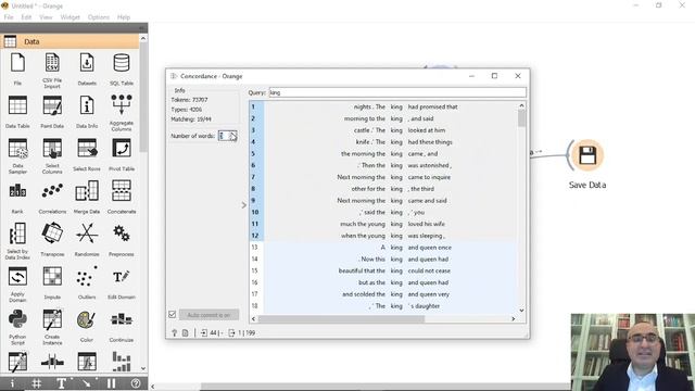 54 Text Mining Concordance