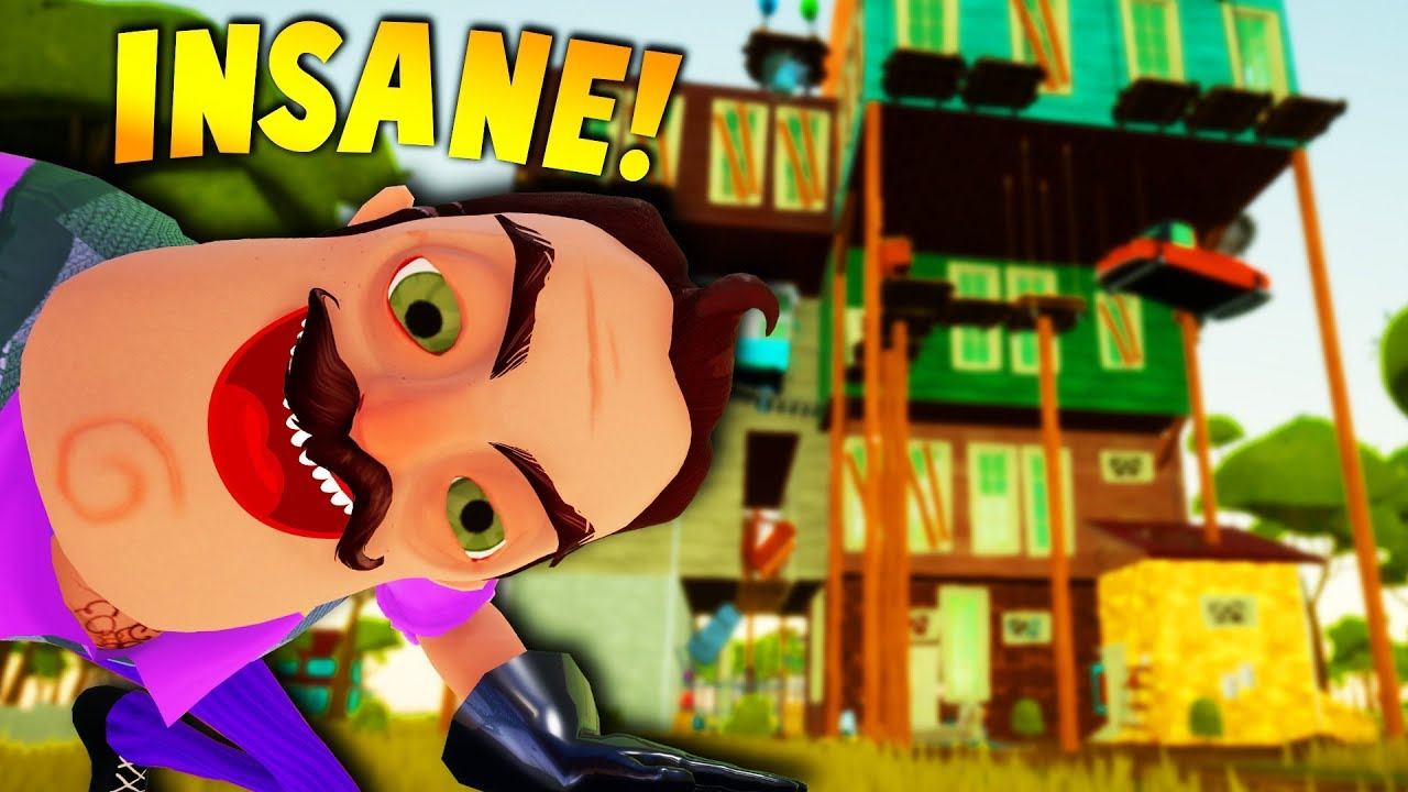 THIS LEVEL IS INSANELY HARD! | Hello Neighbor (Hello Creep Mod)