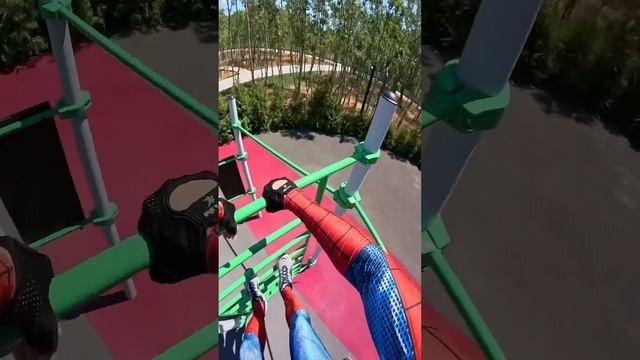 Spiderman parkour
