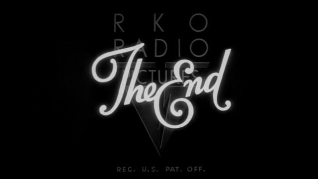 RKO Radio Pictures closing logo - This Land Is Mine (1943)