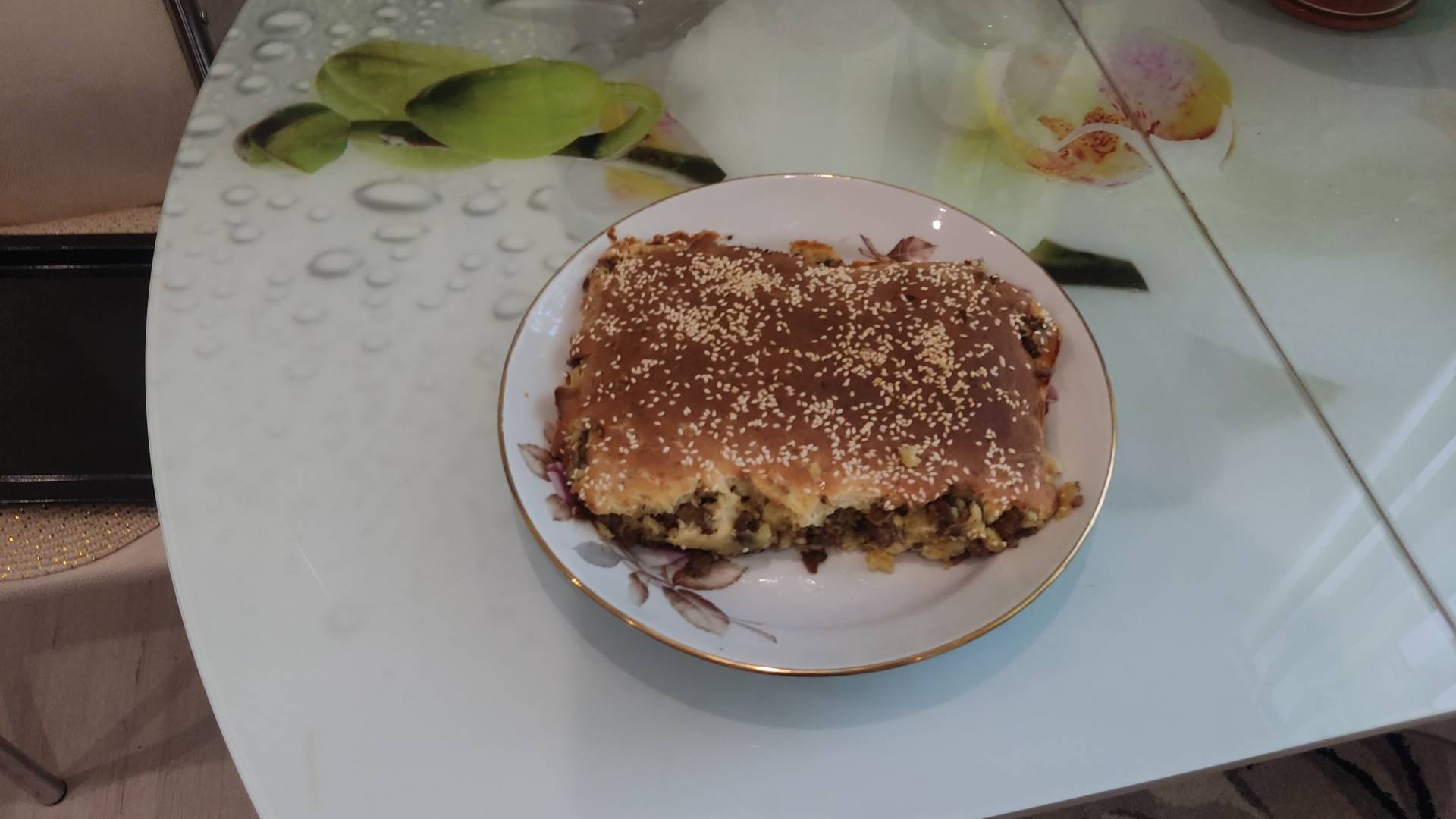 Пирог с мясом