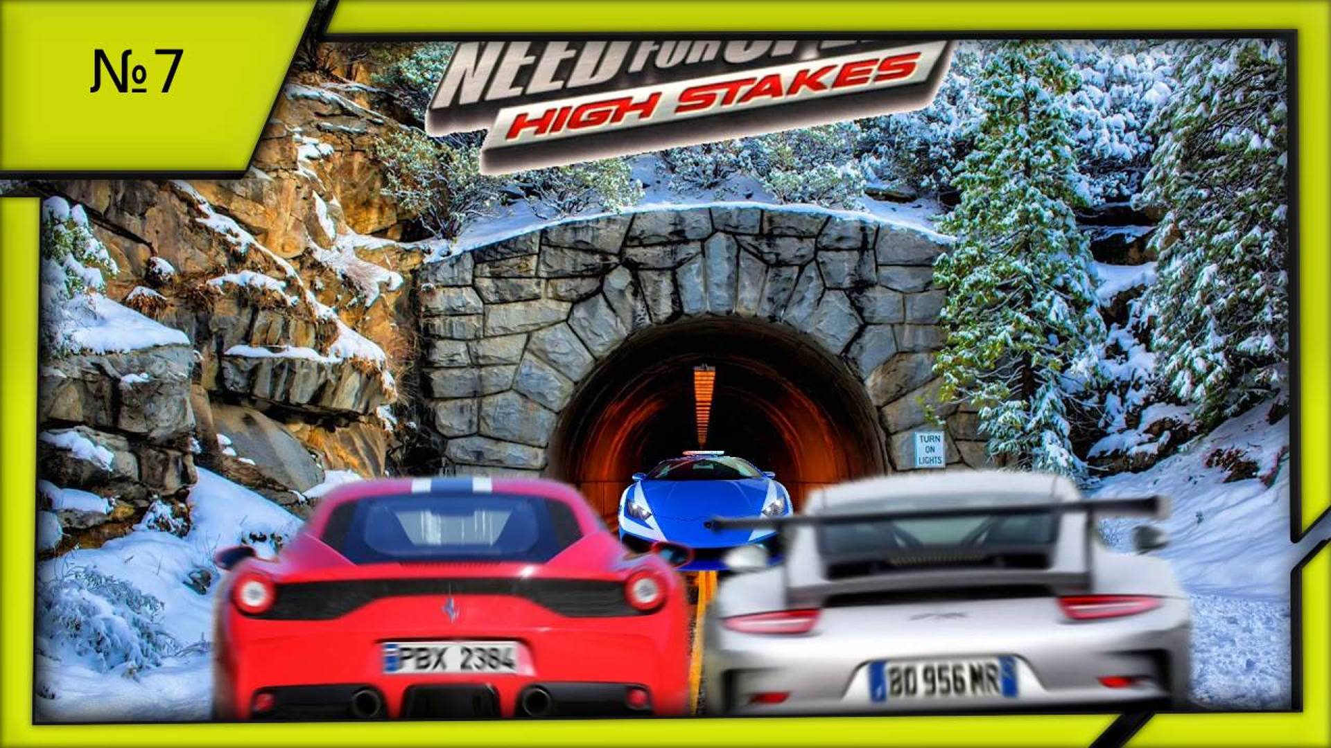 Need for Speed 4 High Stakes "№7" (PSOne).