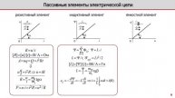 Лекция по электротехнике 1.3 - Пассивные элементы в электрической цепи