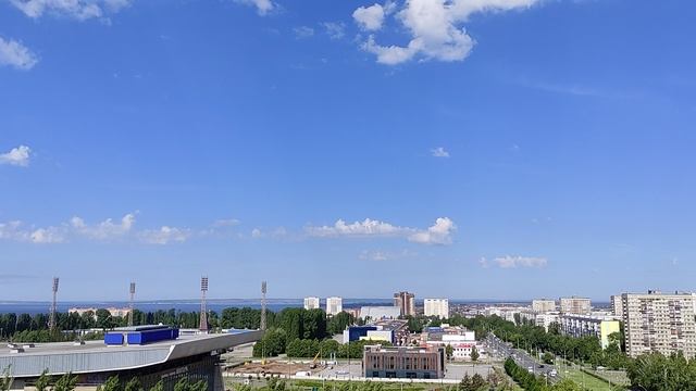 Небо над Волгой. 63рег. (таймлапс). 11.06.2024г. VID_20240611_075339.mp4