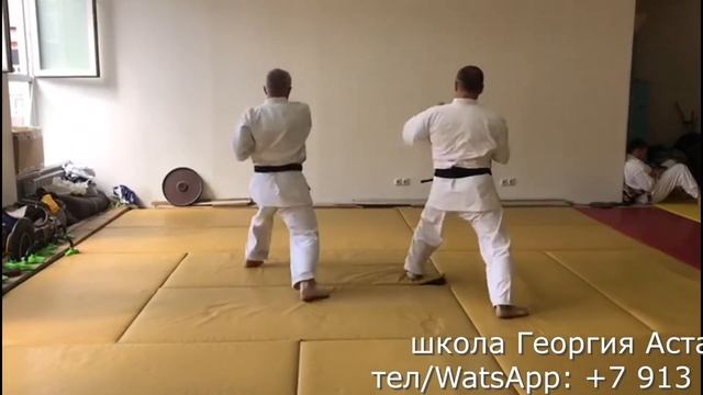 Tsuki no kata, Kyokushin Budokai kan, Astafiev ryu, honbu Novosibirsk