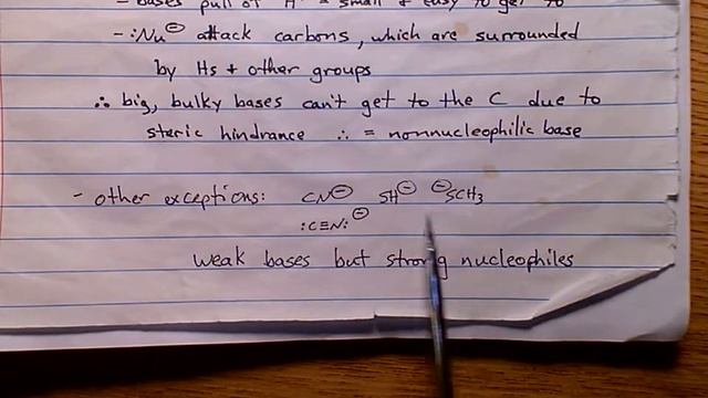 Nucleophilic Substitution 2
