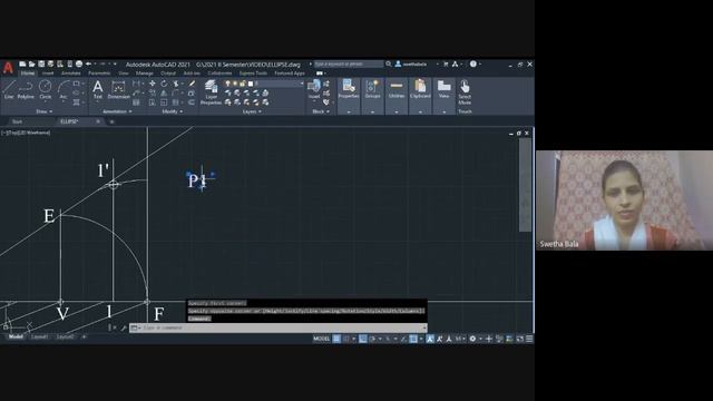 ELLIPSE - ECCENTRICTY METHOD - ACAD   2021