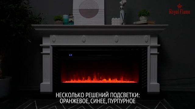 Видеообзор очага Vision 42 LED в портале Carlyle