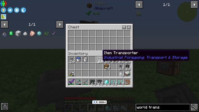 World Transporter  Minecraft Industrial Foregoing Tutorial  Deutsch