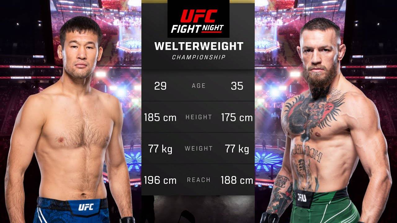 Шавкат Рахмонов против Конора Макгрегора Полный бой - UFC 5