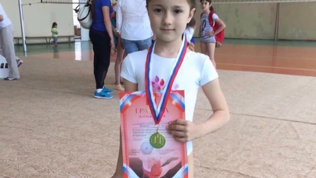 Краевые соревнования по спортивной гимнастике среди девушек, г. Анапа, 1 место