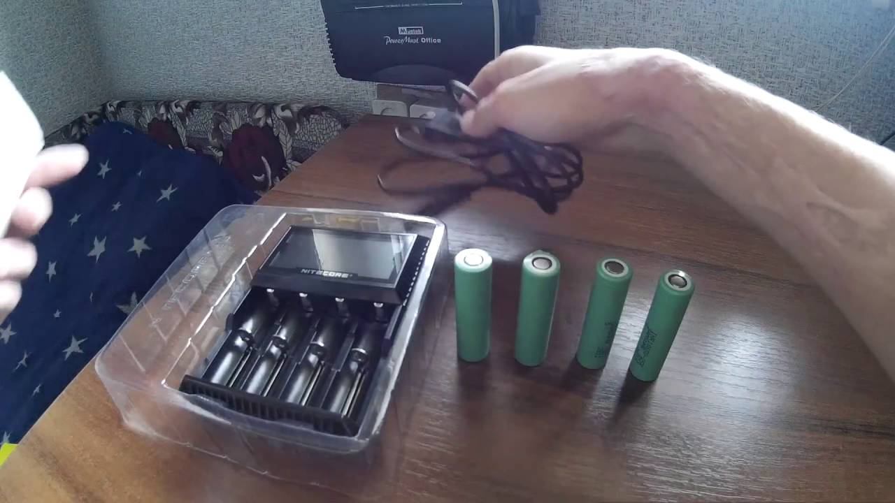 Nitecore D4 и аккумуляторы Samsung 25R из Алиэкспресс   Посылки из Китая