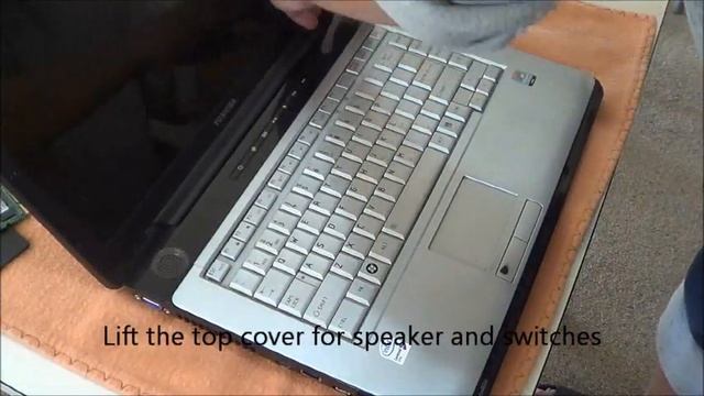 Toshiba Satellite A200 замена CMOS батарейки