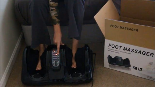 Best Choice Products Shiatsu Foot Massager Kneading and Rolling Leg Calf Ankle w/Remote Black