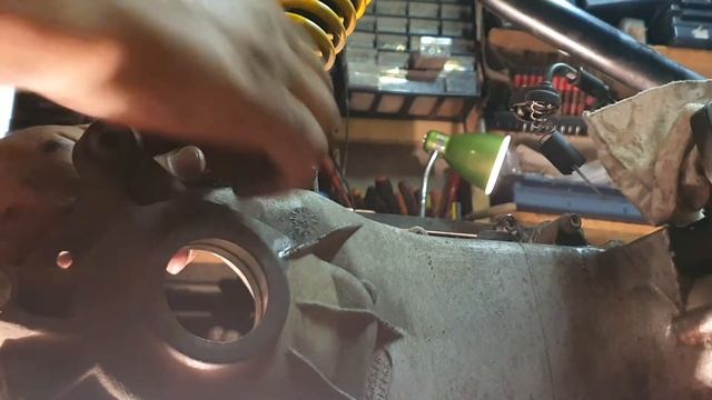 Aprilia SR50 part 9 komplett szerviz felújítás polini 70 Aprilia SR50 complete service renovation