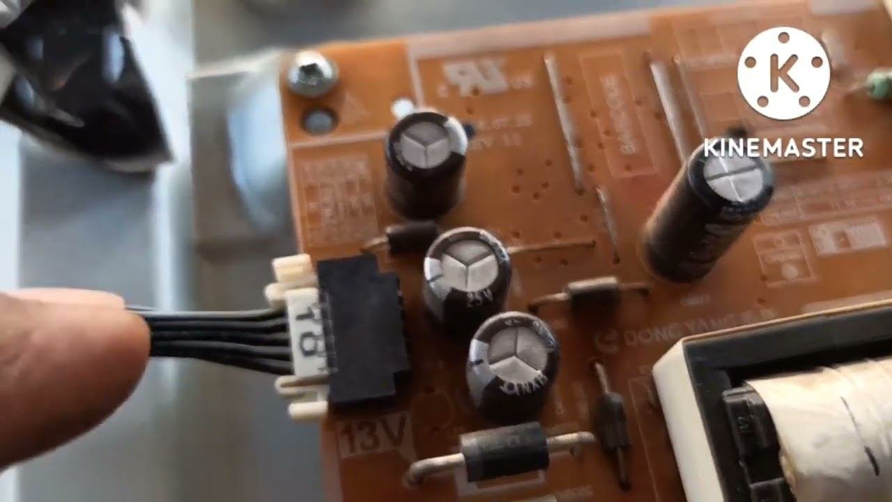 SAMSUNG LED TV.MODEL.NO.UA32FH4003R. POWER SUPPLY REPAIR