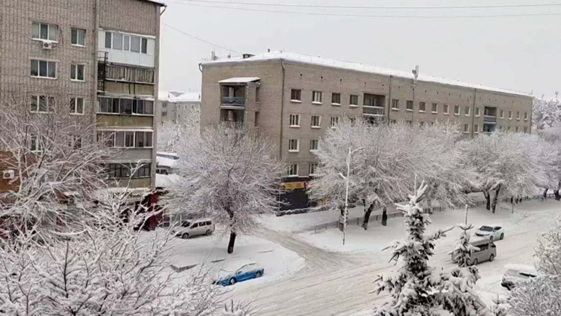 Такого не было век: на Благовещенск обрушилась «снежная буря столетия»