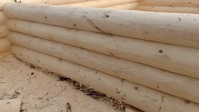 Производство сруба 6 на 8 в чашу по индивидуальному проекту