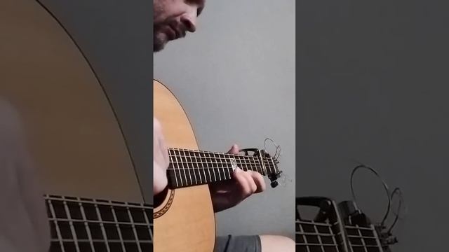 Фрагмент пьесы для гитары - Guitar piece fragment
