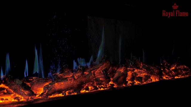 Обзор пламени в очаге 5D V-ART