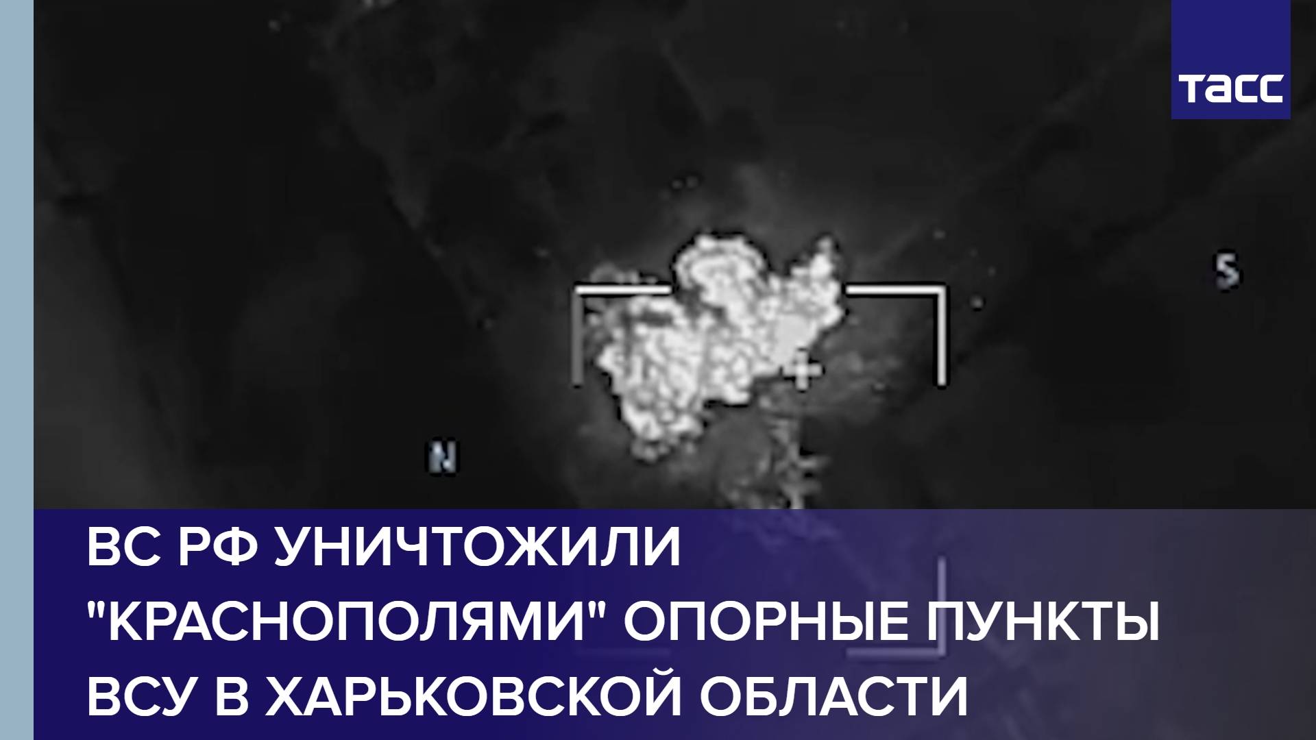 ВС РФ уничтожили "Краснополями" опорные пункты ВСУ в Харьковской области