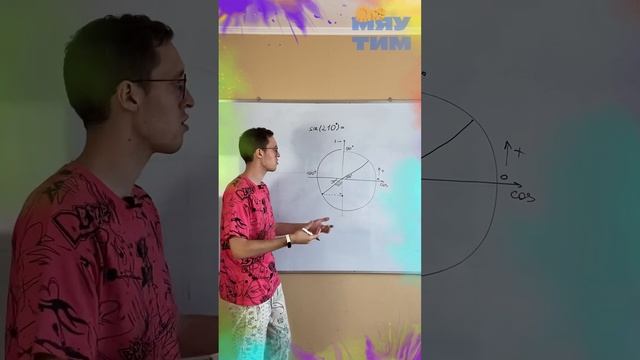Окружность тригонометрическая экзамен математика ОГЭ и ЕГЭ