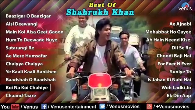 Shahrukh Khan AUDIO JUKEBOX  Ishtar Music