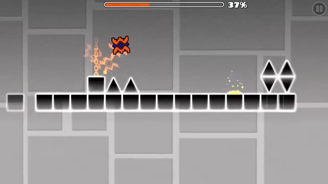 Играем в Geometry Dash ЛАГАЕТ FINGER DASH