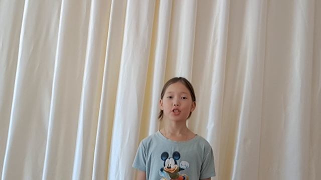 "Мама - это жизнь", Читает: Баханова Адиса, 11 лет
