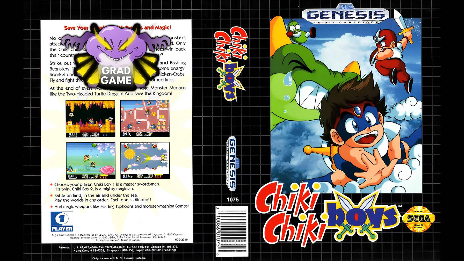 Chiki Chiki Boys (Mega Twins) / Ретро вечер SEGA Mega Drive/Genesis