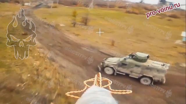 Кадры поражения пехоты и различной техники противника на одном из направлений линии фронта.