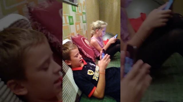 Всегда радость, когда внуки рядом