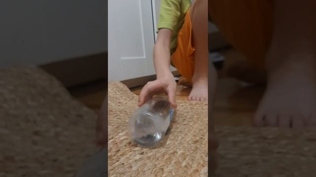 челендж как поставить бутылку на крышу