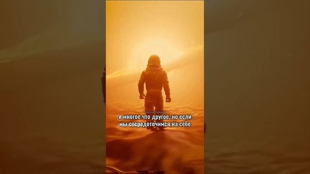 Развитие возможно только когда вы действуете вне себя.