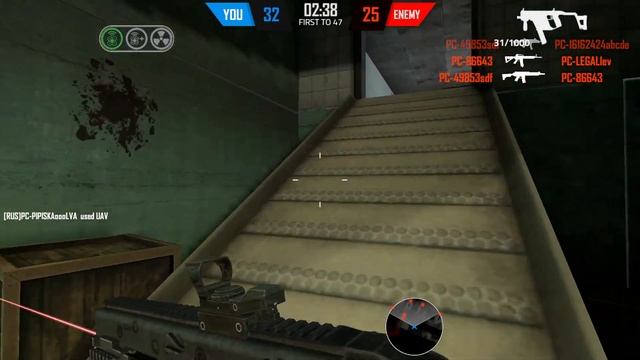 Собрались вчетвером поиграть Bullet Force