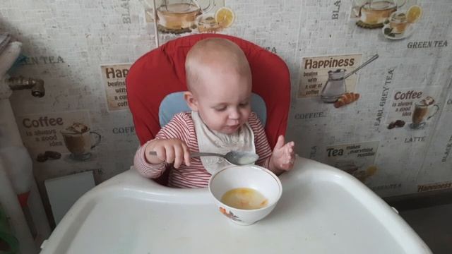 учимся есть сами.