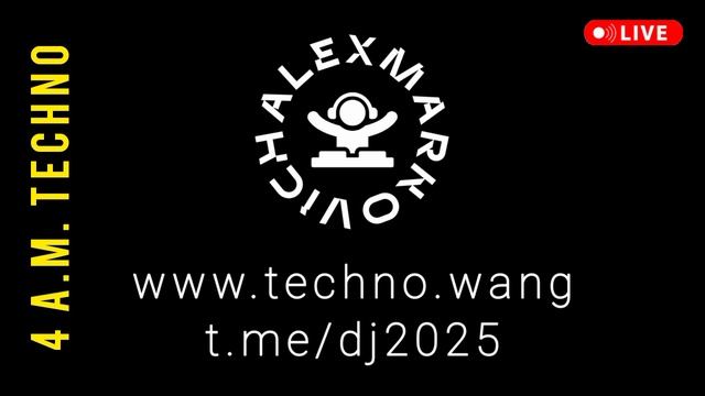 Популярная клубная техно музыка 1990х - хиты - TECHNO WANG - 4 A.M. TECHNO - DJ 2025 club dance hits